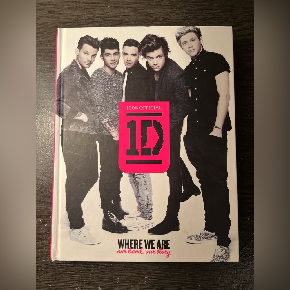 1D 'Where We Are' Official Band Book - Our Band, Our Story